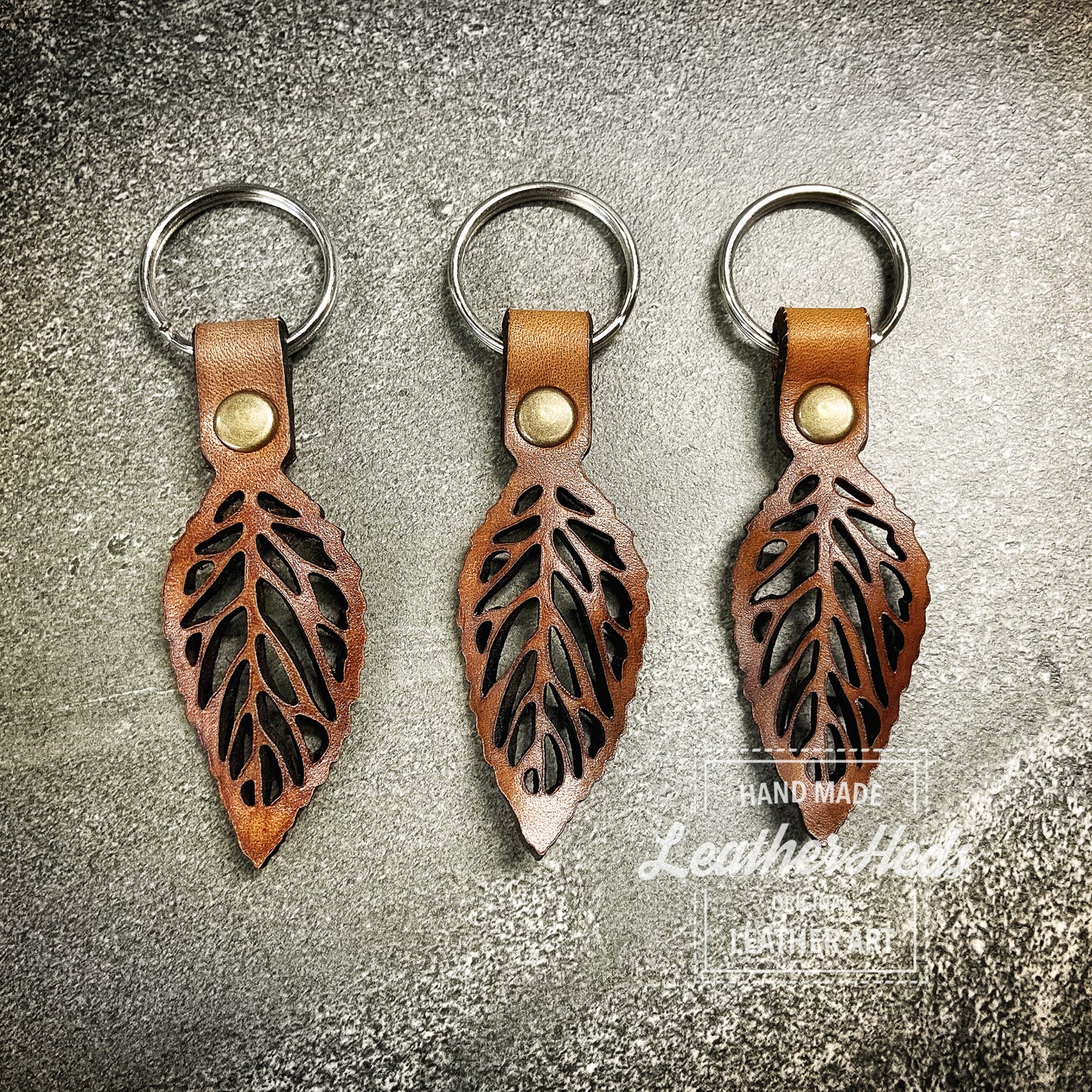 Leaf key tag