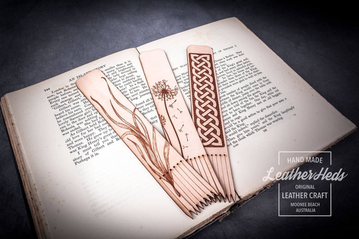 Leather Bookmark