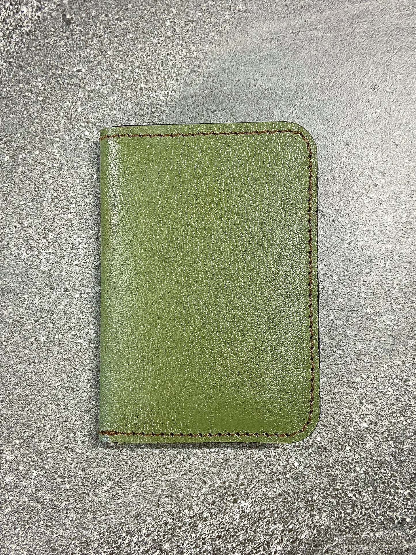 Kangaroo leather card wallet
